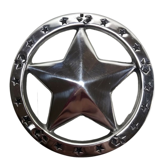 WILTON ARMETALE Lone Star Trivet Aluminum Texas Star Trivet NWT - Picture 2 of 8
